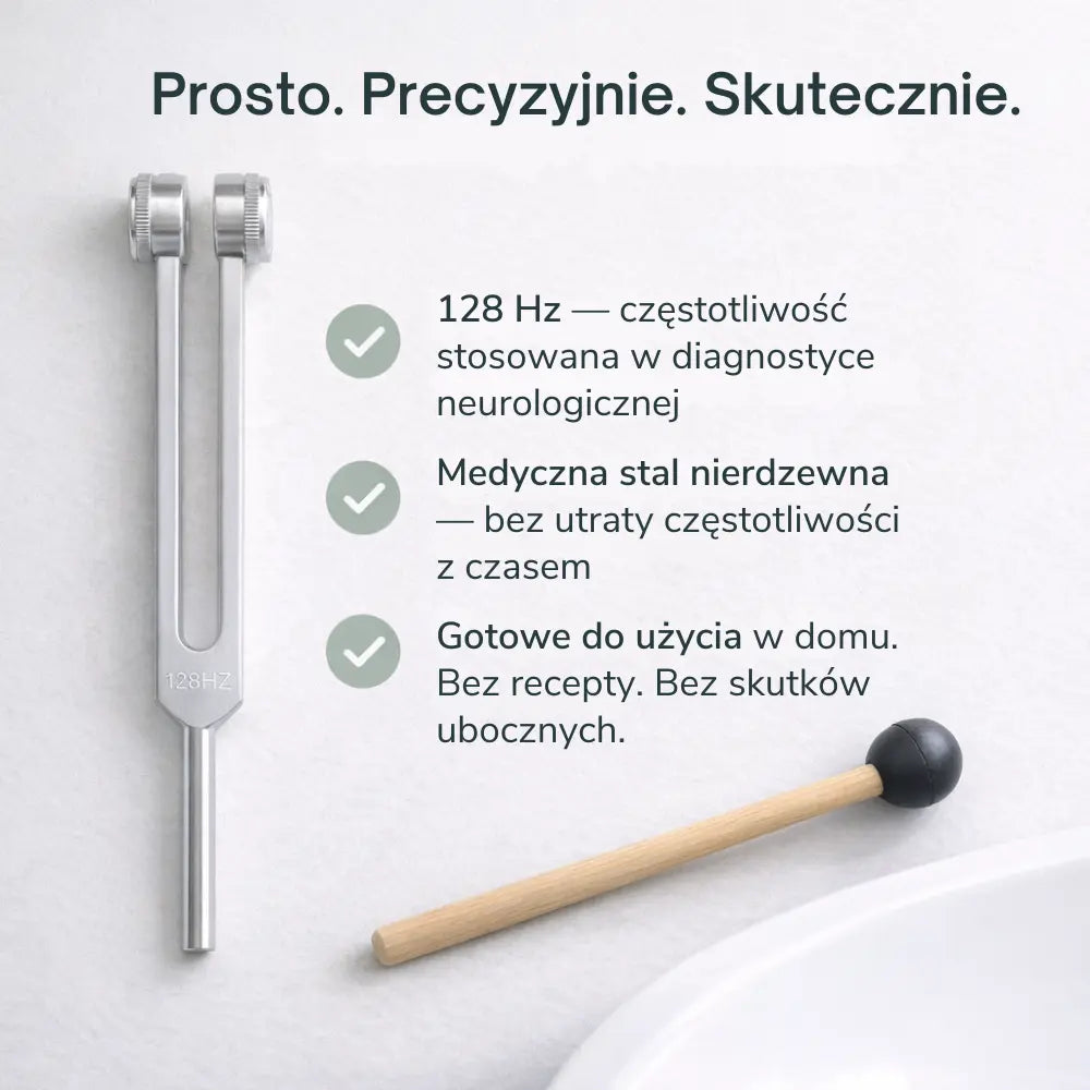 Norevia 128Hz Widełki terapeutyczne