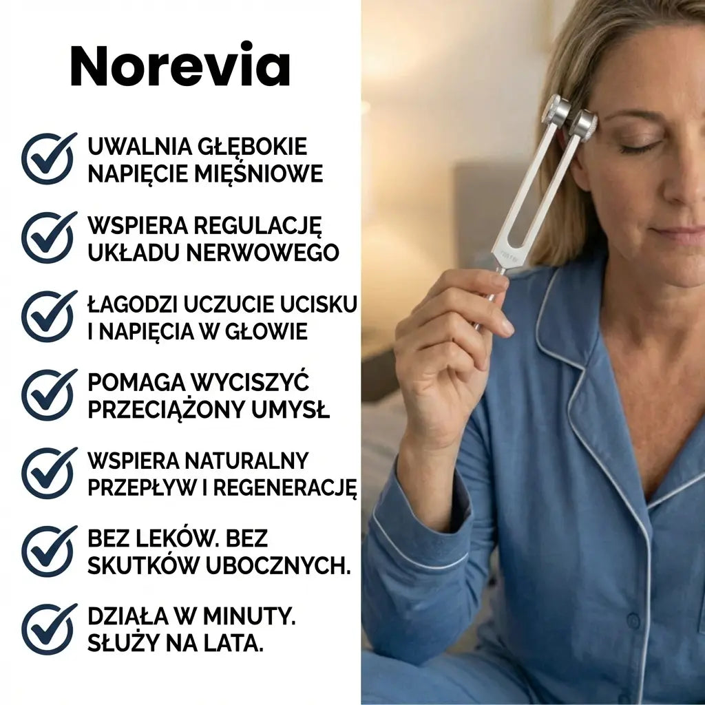 Norevia 128Hz Widełki terapeutyczne